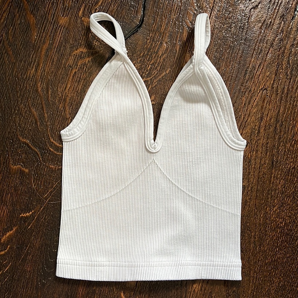 FP Movement Happiness Runs V Neck Tank - Ice Grey - Picture 3 of 8